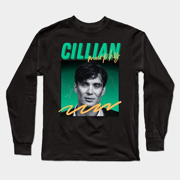 Cillian murphy***original retro Long Sleeve T-Shirt by OtakOtak